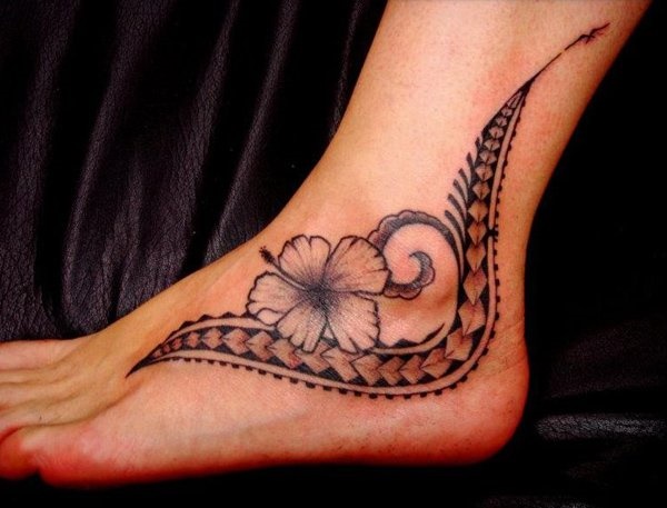 Latest 55 Beautiful Foot Tattoo Designs For Girls0521