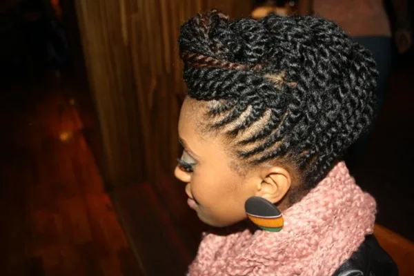 Latest  Hairstyles for Kinky Hair0001