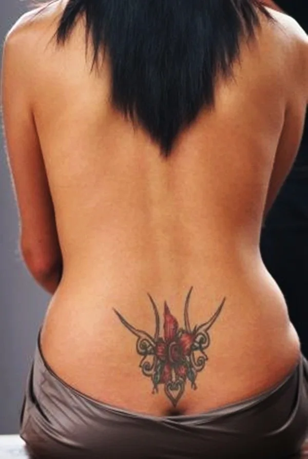 Lower Back Tattoo Design for Women1 (45)