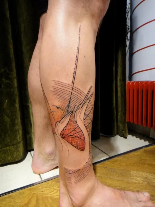 Nerdy Geometric Pattern Tattoo Designs0001