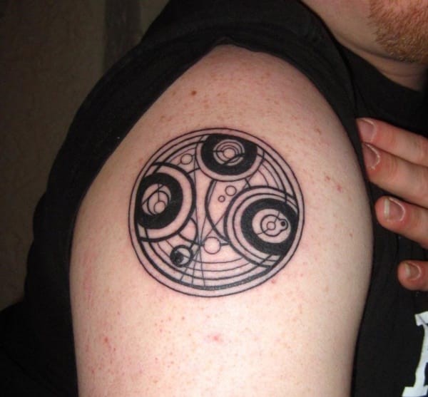 50 Nerdy Geometric Pattern Tattoo Designs