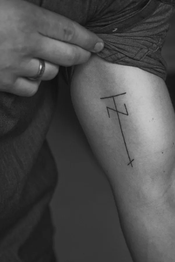 Nerdy Geometric Pattern Tattoo Designs0111