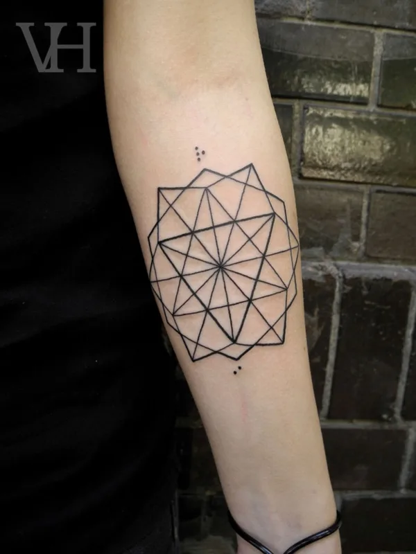 Nerdy Geometric Pattern Tattoo Designs0161