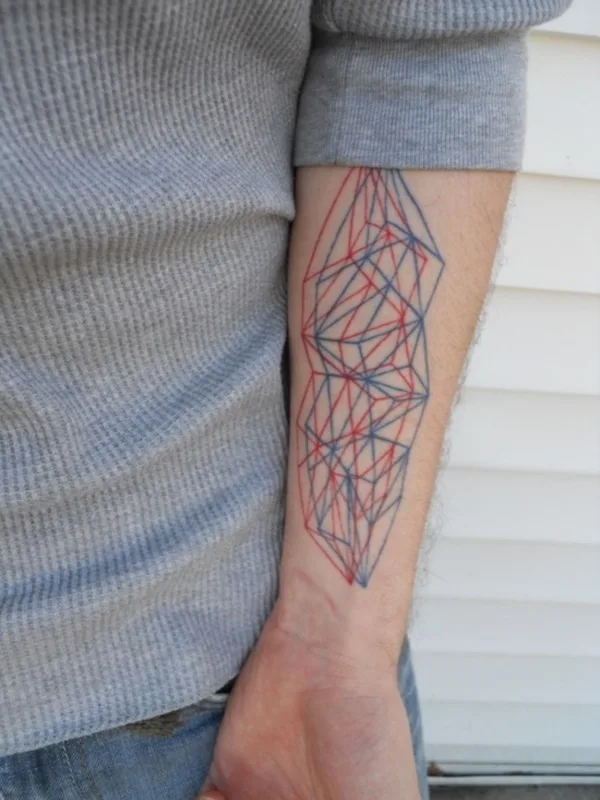 Nerdy Geometric Pattern Tattoo Designs0181