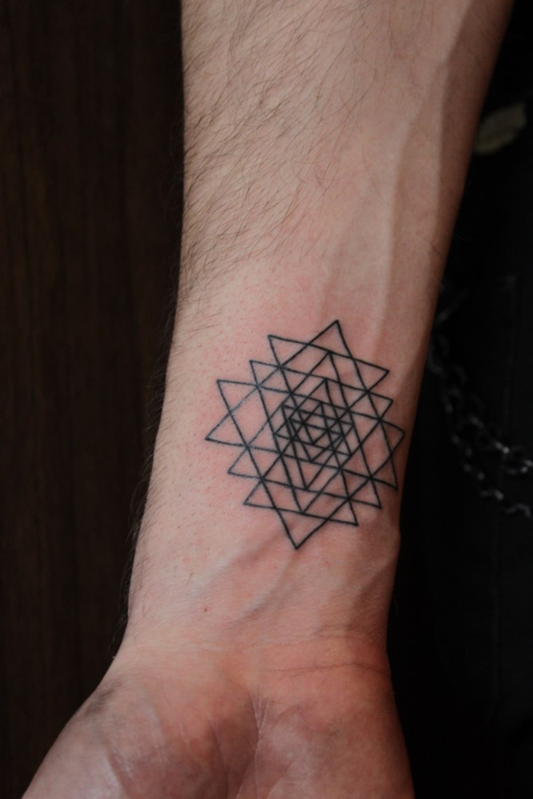 Nerdy Geometric Pattern Tattoo Designs0191