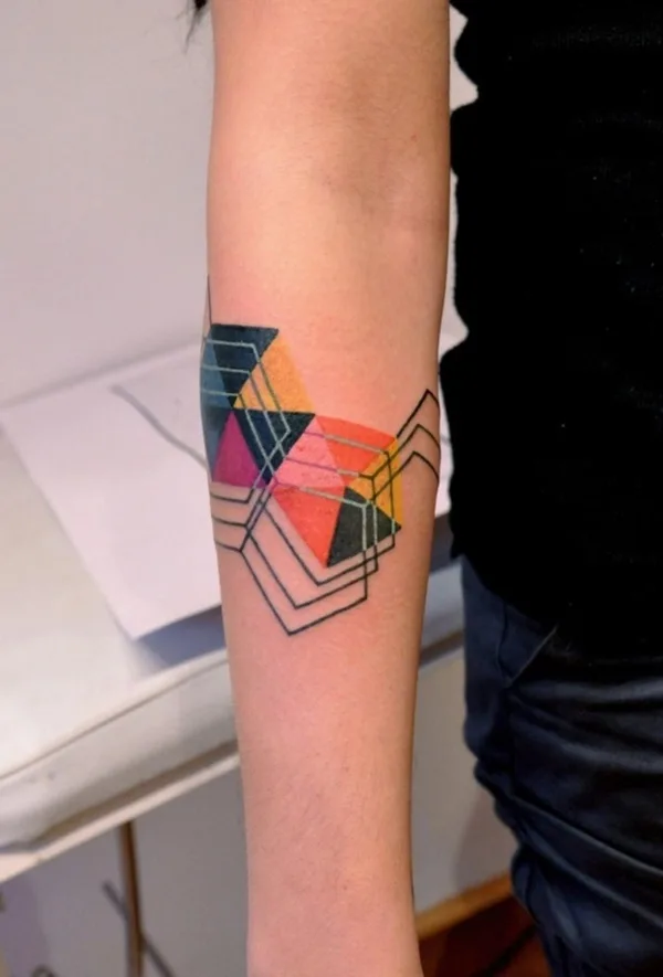 Nerdy Geometric Pattern Tattoo Designs0201