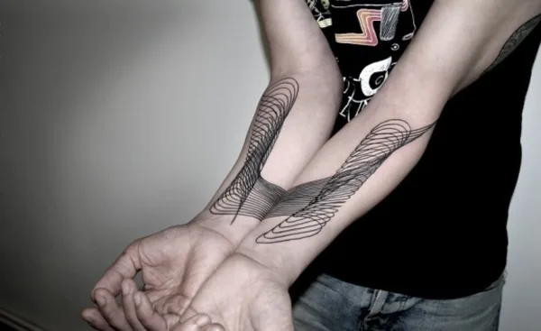 Nerdy Geometric Pattern Tattoo Designs0261