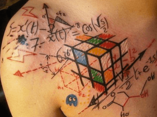 Nerdy Geometric Pattern Tattoo Designs0271