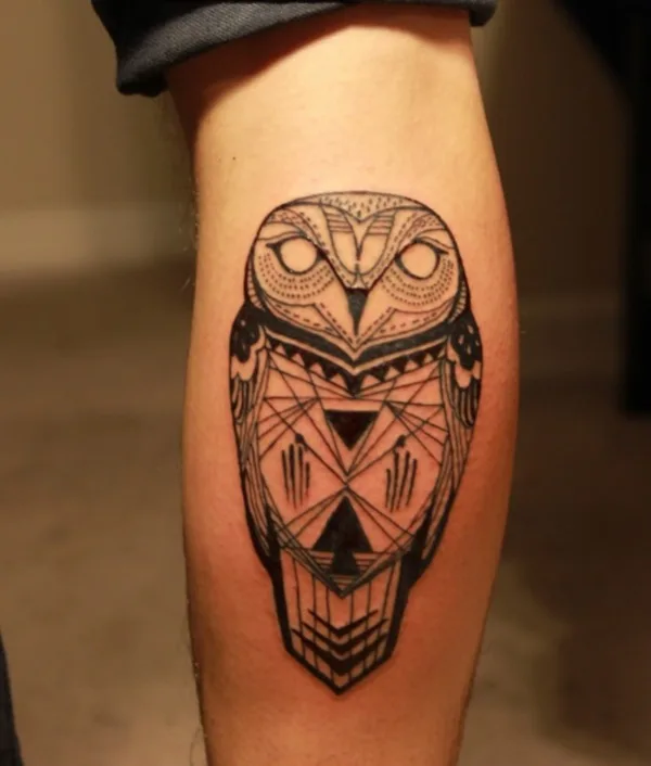 Nerdy Geometric Pattern Tattoo Designs0371