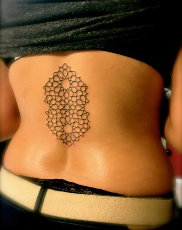 Nerdy Geometric Pattern Tattoo Designs0391