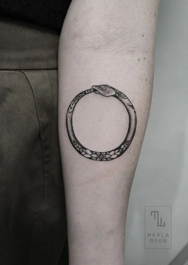 Nerdy Geometric Pattern Tattoo Designs0481