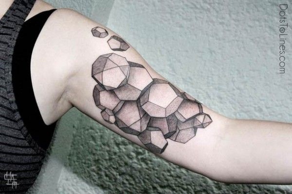 Nerdy Geometric Pattern Tattoo Designs0511