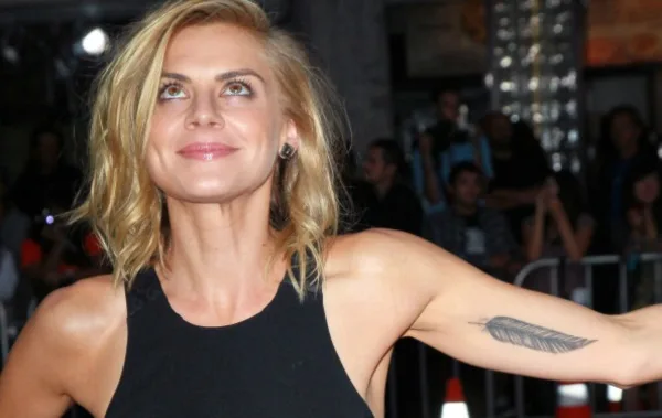 WESTWOOD, CA - SEPTEMBER 19:  Actress Eliza Coupe attends the premiere of "What's Your Number?" at Regency Village Theater on September 19, 2011 in Westwood, California.  (Photo by David Livingston/Getty Images)