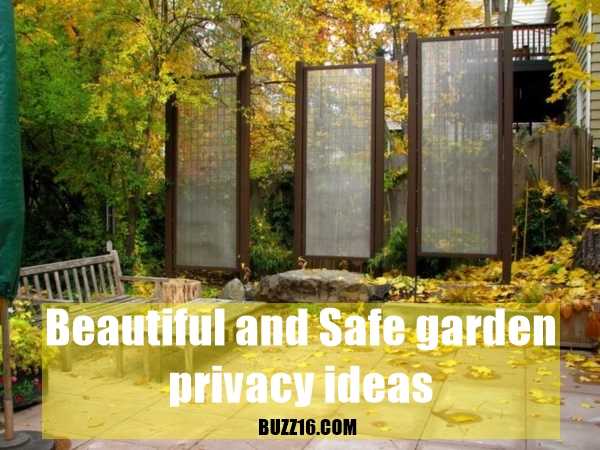 Beautiful and Safe garden privacy ideas0331