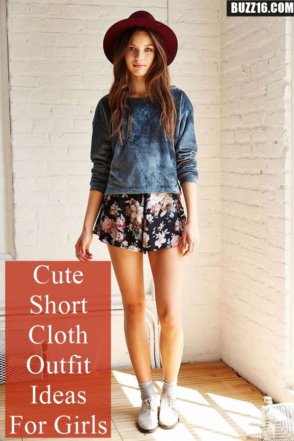 50 Cute Short Cloth Outfit Ideas for Girls