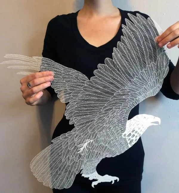 Jaw Dropping Paper sculpture Art Models0051