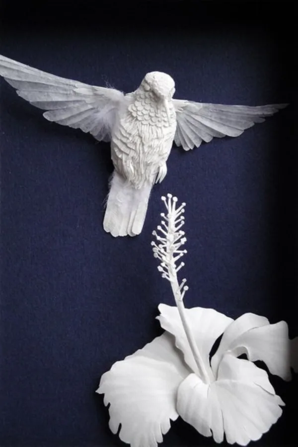 Jaw Dropping Paper sculpture Art Models0131