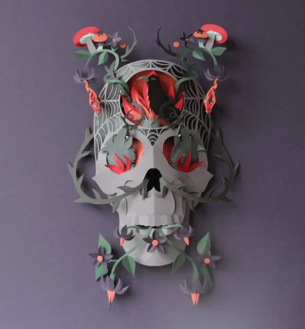 Jaw Dropping Paper sculpture Art Models0151