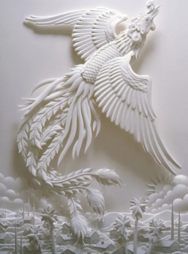 Jaw Dropping Paper sculpture Art Models0361