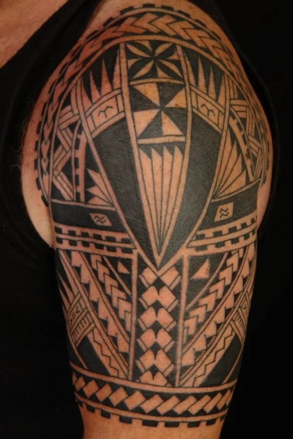 Traditional Marquesan tattoos for Men and Women0011