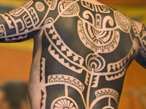 Traditional Marquesan tattoos for Men and Women0021