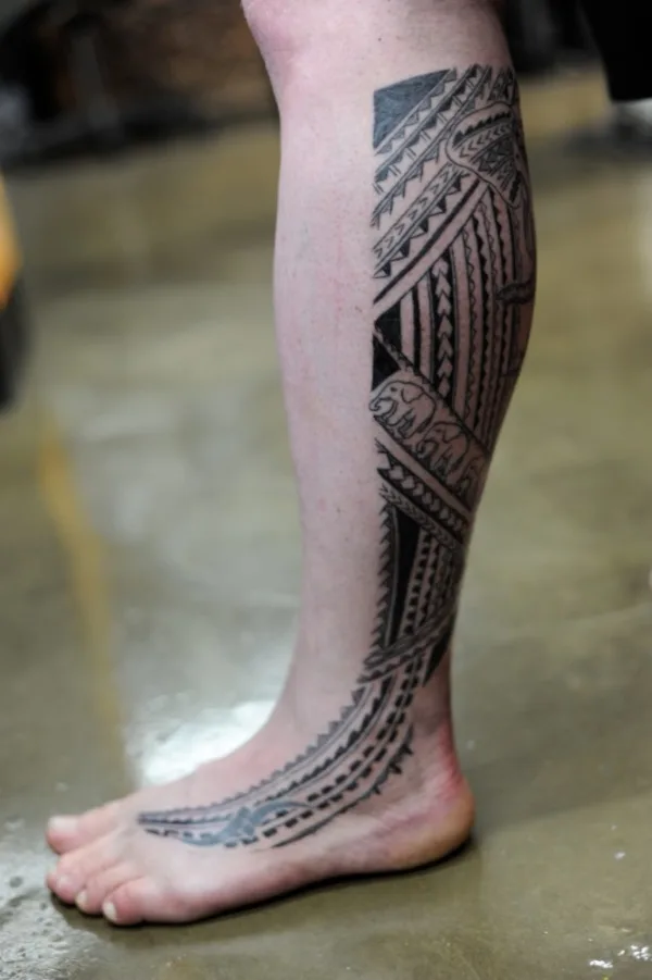 Traditional Marquesan tattoos for Men and Women0131