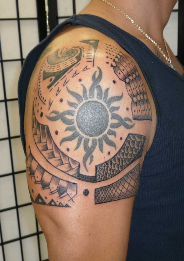 Traditional Marquesan tattoos for Men and Women0161