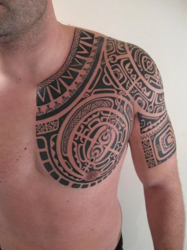Traditional Marquesan tattoos for Men and Women0211