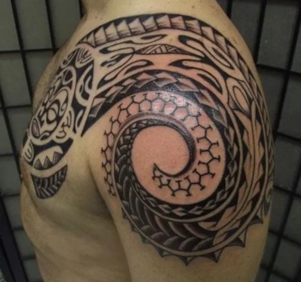 Traditional Marquesan tattoos for Men and Women0251