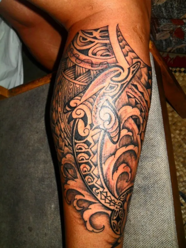 Traditional Marquesan tattoos for Men and Women0261