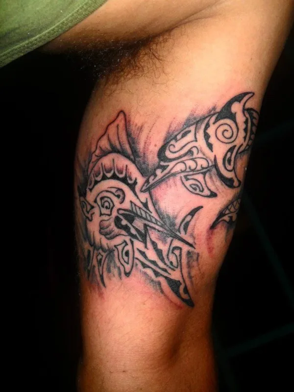 Traditional Marquesan tattoos for Men and Women0271