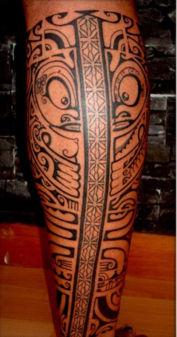 Traditional Marquesan tattoos for Men and Women0291