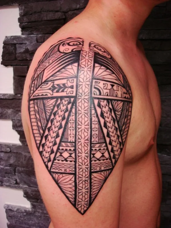 Traditional Marquesan tattoos for Men and Women0301