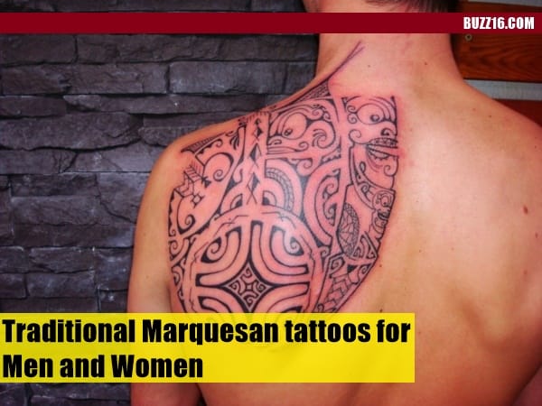 Traditional Marquesan tattoos for Men and Women0321