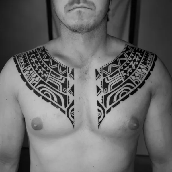 Traditional Marquesan tattoos for Men and Women0351