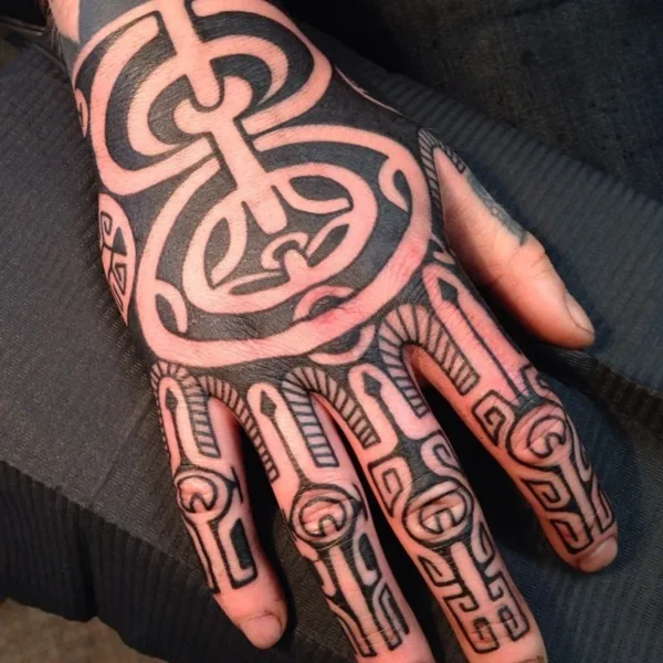 Traditional Marquesan tattoos for Men and Women0371