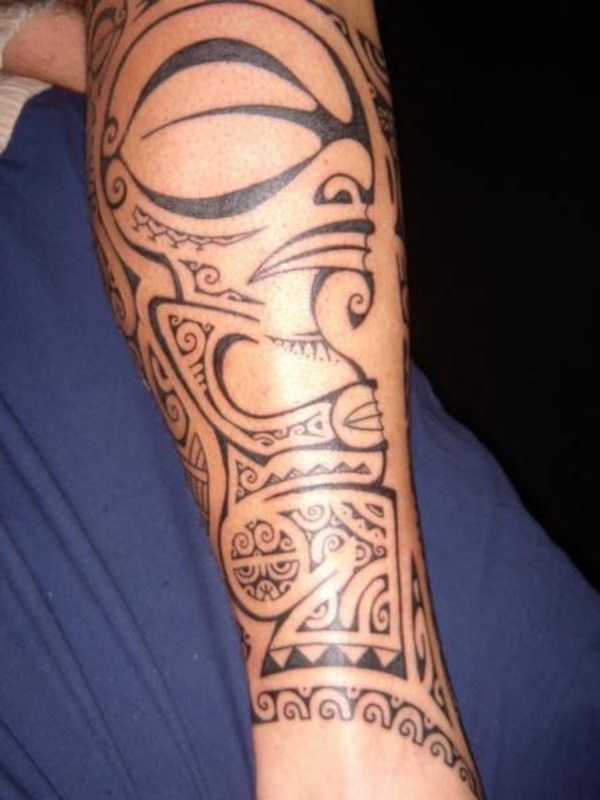 Traditional Marquesan tattoos for Men and Women0391