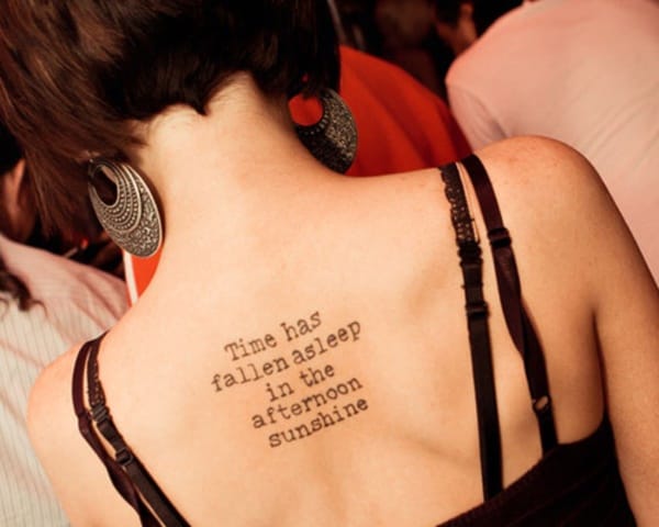 attractive literary book tattoos0011