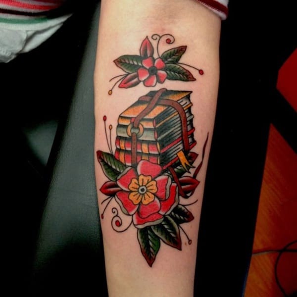 attractive literary book tattoos0151