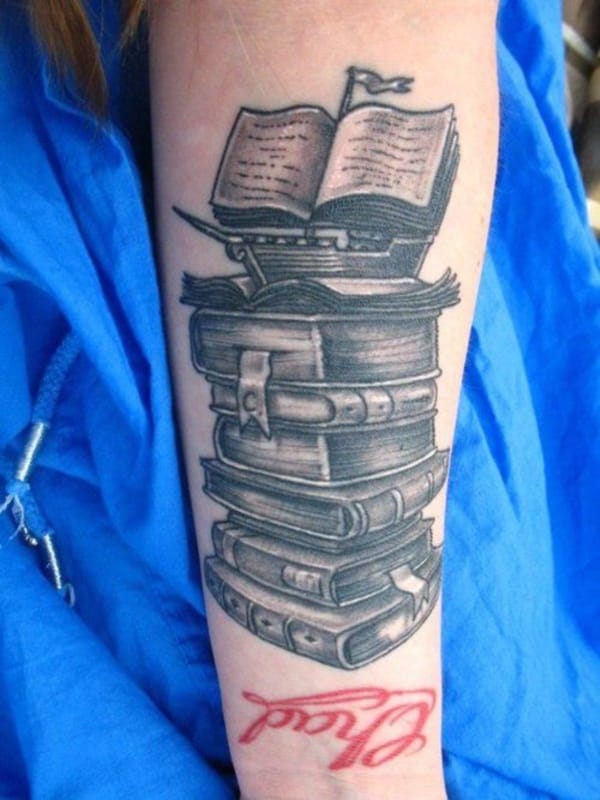 50 Attractive Literary Tattoos For Book Lovers