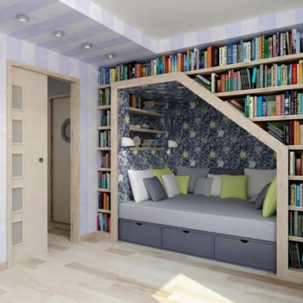 genius book nook ideas for readers0411