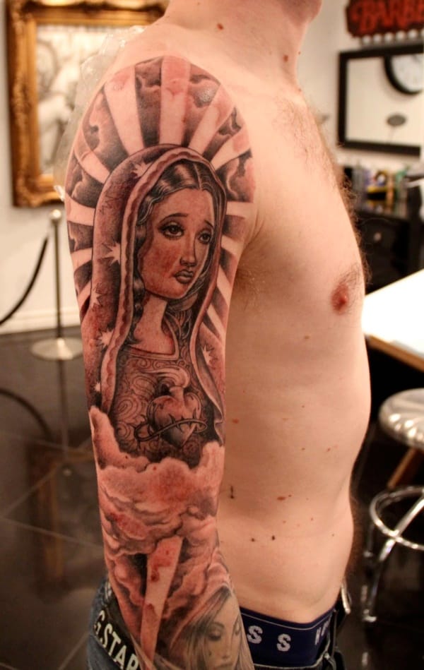 religious full sleeve tattoo for menTikTok Search