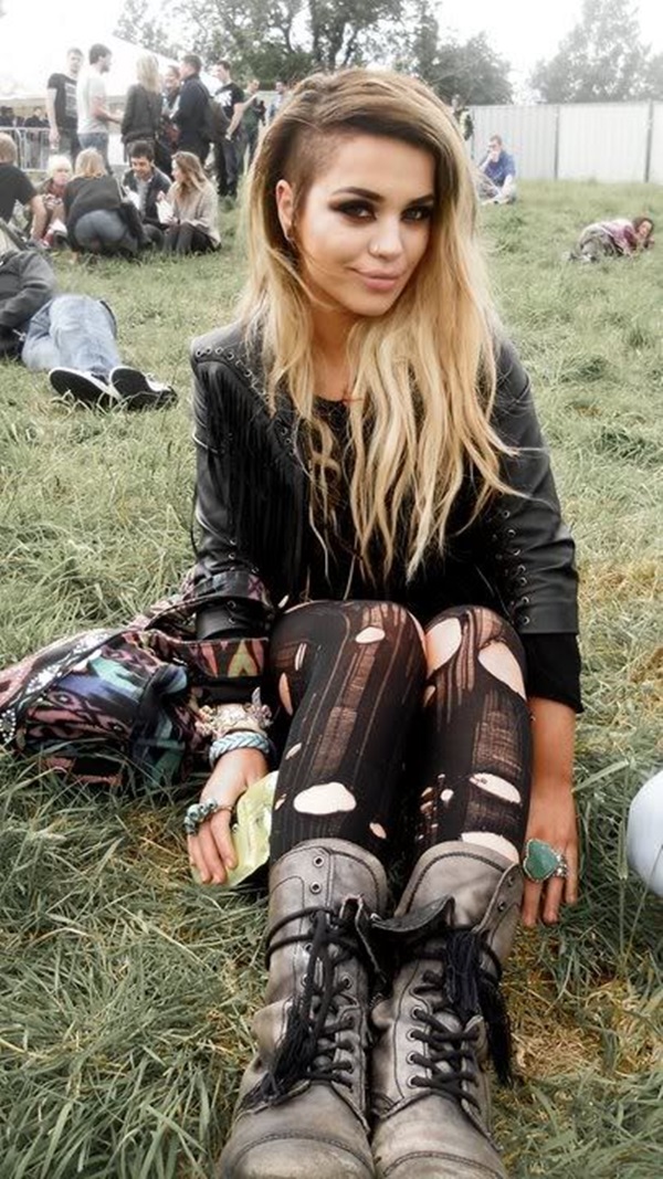 Cool Looking Grunge style Outfits for Girls (1)