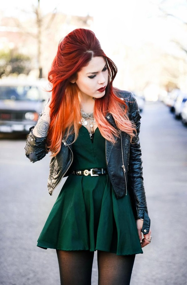 Cool Looking Grunge style Outfits for Girls (27)
