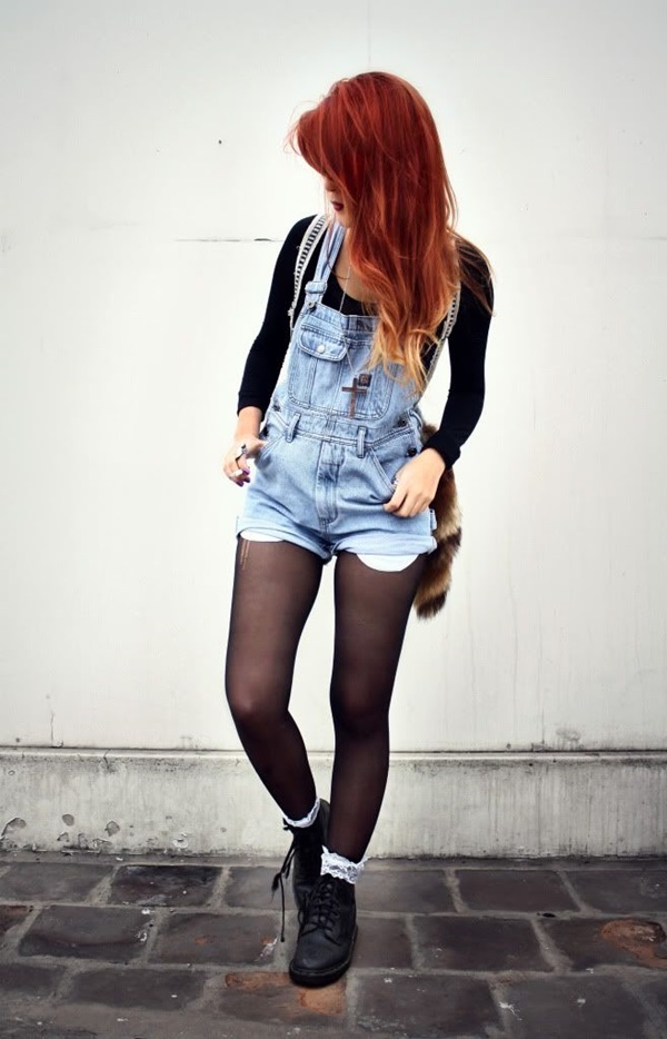 Cool Looking Grunge style Outfits for Girls (9)