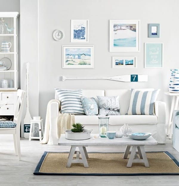 40 Peaceful Coastal Decorating Ideas