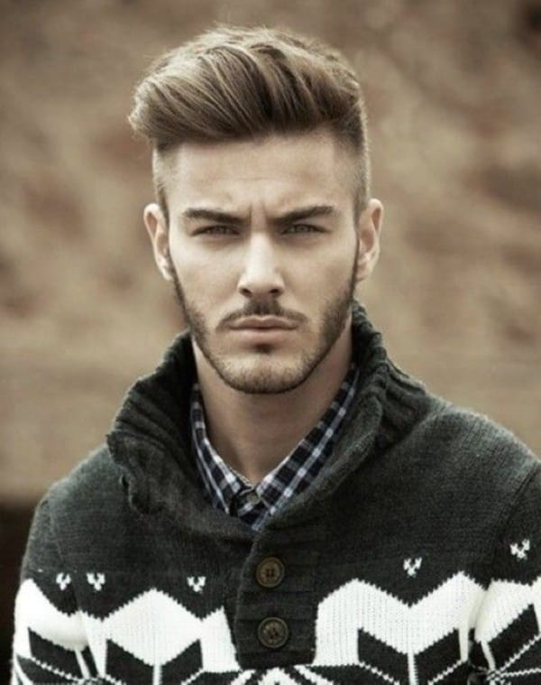 Silky hair outlet style for man