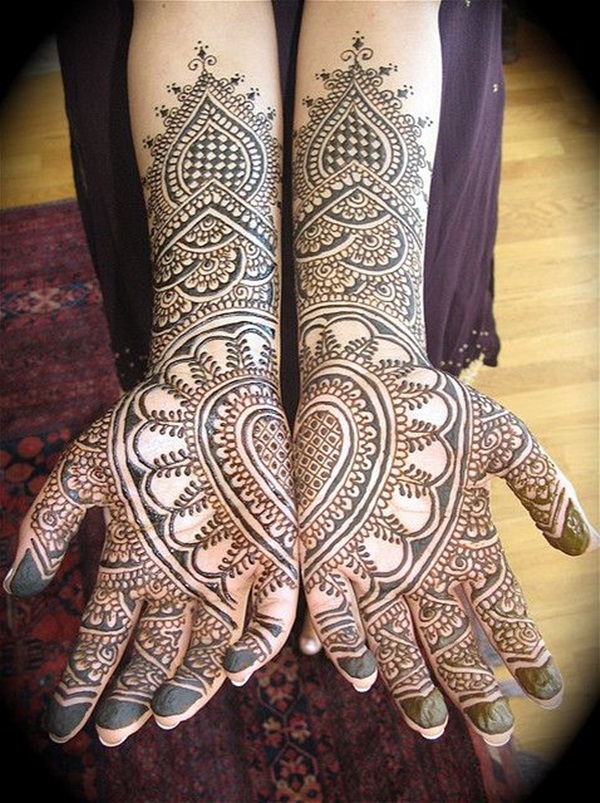 Beautiful Mehandi Designs For Weddings (8)