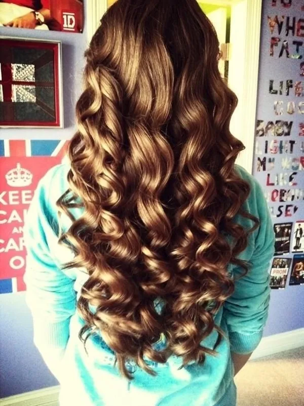 Simple and Sexy Hairstyle for Teen Girls -16