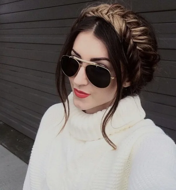 Simple and Sexy Hairstyle for Teen Girls -3